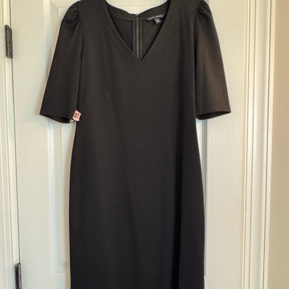 Banana Republic Black Midi Dress